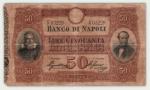 Галилео Галилей. Банк Неаполя (Италия). 50 лир (1881)
